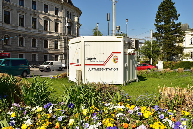 Luftmess-Station am Rudolfsplatz Luftgüte-Messstation | Foto: LMZ/Otto Wieser