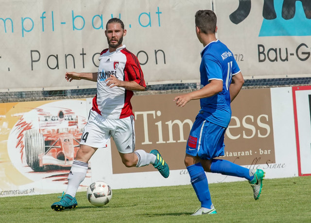 09.06.2018, Sportplatz Ostermiething, AUT, OFV, BW, Ostermiething vs. Ranshofen, Meisterehrung, im Bild Feature, Spielszene Meisterehrung, Pressefoto Scharinger © 2018, PhotoCredit D. Scharinger