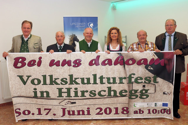 Erwin Dirnberger, Gottfried Preßler, Bernd Prettenthaler, Elfriede Pfeifenberger, Karl Christandl und Johann Schmid | Foto: Cescutti