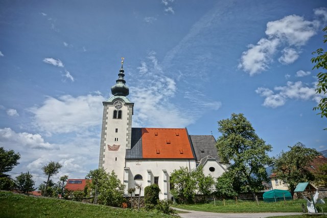 Der Ort Maria Rojach liegt auf 440 Metern Seehöhe und hat derzeit rund 330 Einwohner (Foto: Gosch)