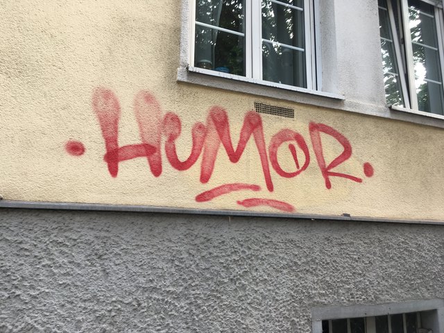 Diesen Schriftzug sehen nicht alle mit Humor. | Foto: KK