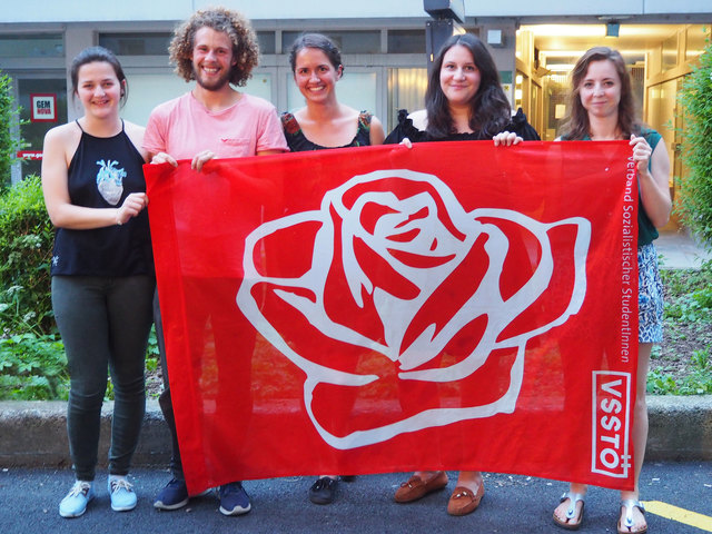 v.l.: Daniela Hackl, Johannes Guttmann, Verena Aignesberger, Eva Steibl, Stefanie Hofer | Foto: © VSStÖ Innsbruck
