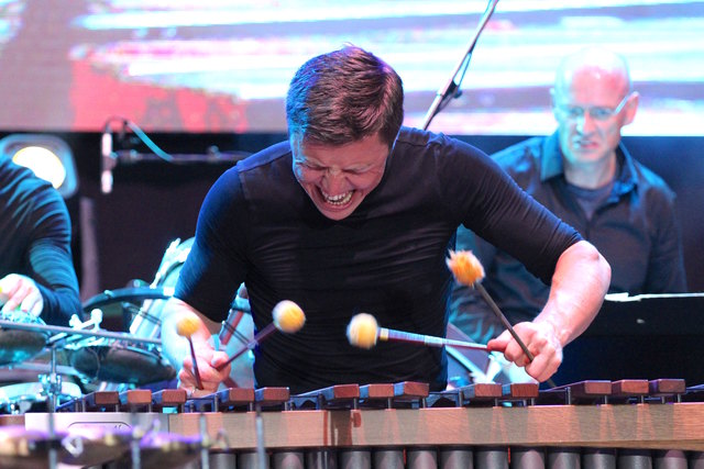 Multipercussionist Martin Grubinger in Action.