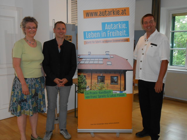 Bettina Bergauer, Lukas Pawek und Franz Spehn.