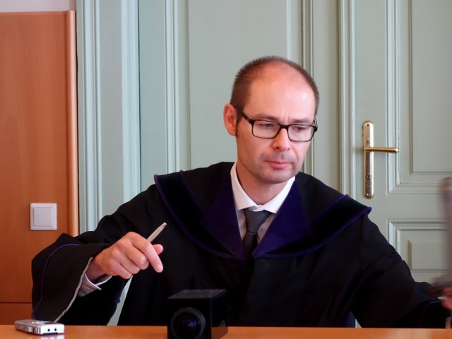 Richter Slawomir Wiaderek am Landesgericht St. Pölten. | Foto: Ilse Probst