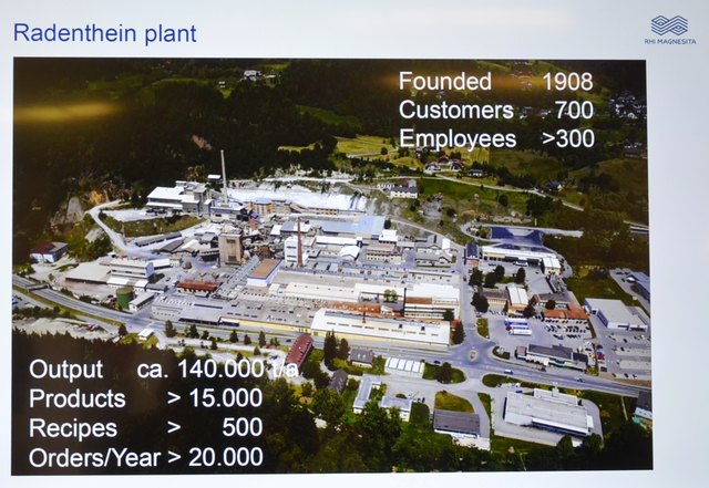Die Fakten zum Werk Radenthein
