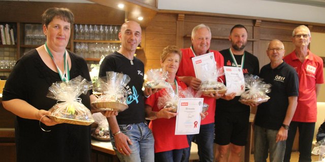 Die ÖZIV-Landesmeister kamen alle aus dem Bezirk Voitsberg. Da gratulierte auch Roland Peißl.