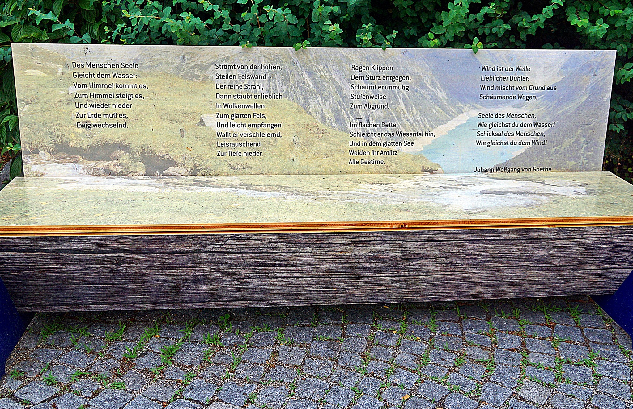 den "Gesang der Geister über den Wassern " - Kufstein
