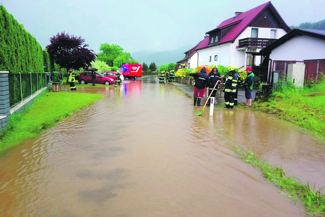 Die Feuerwehren bereiten sich auf Unwetter vor - wie hier in Weißkirchen. Foto: FF/Freigassner