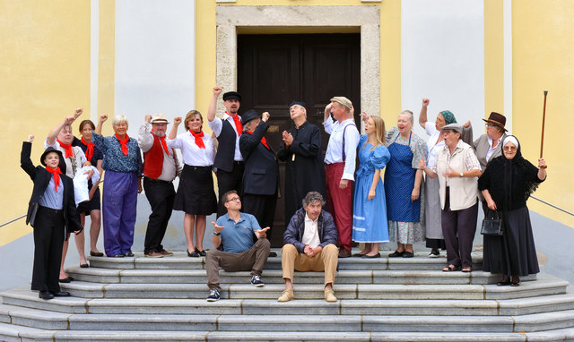 "Leos Theaterhaufen" spielt Don Camillo und Peppone am 29. Juni.