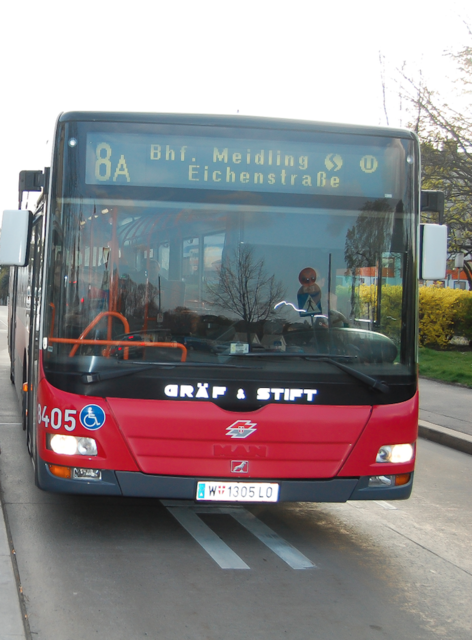 Wegen Bauarbeiten führt der 8A eine Ausweichroute. | Foto: Melcher