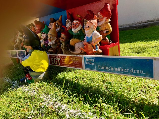 Internationales Werbeflair – und die BEZIRKSBLÄTTER sind wieder mal "einfach näher dran" ...