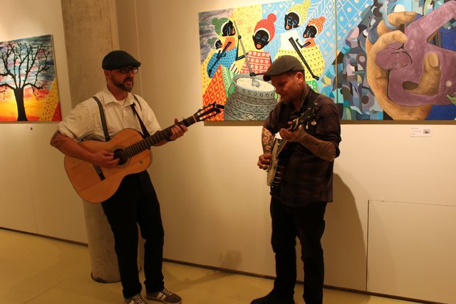 The Volunteers unterhielten die Gäste bestens.