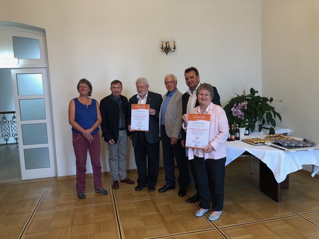 Gerhard Stoschka hat mit Jaksch und Parzer würdige Nachfolger. | Foto: Huber