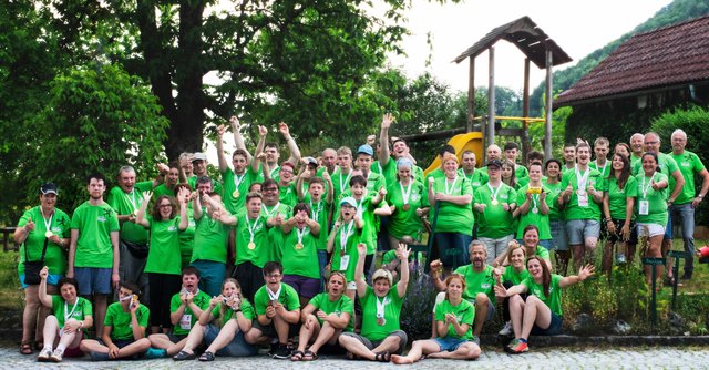 Erfolgreich bei den österreichischen Special Olympics: Das team von Sportbündel Kapfenberg und dem Pius Institut Bruck. | Foto: Sportbündel