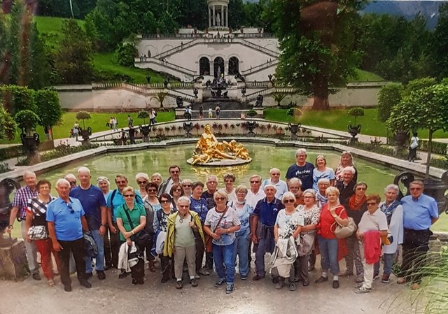 Die Eisenstädter Senioren im Schloß Linderhof