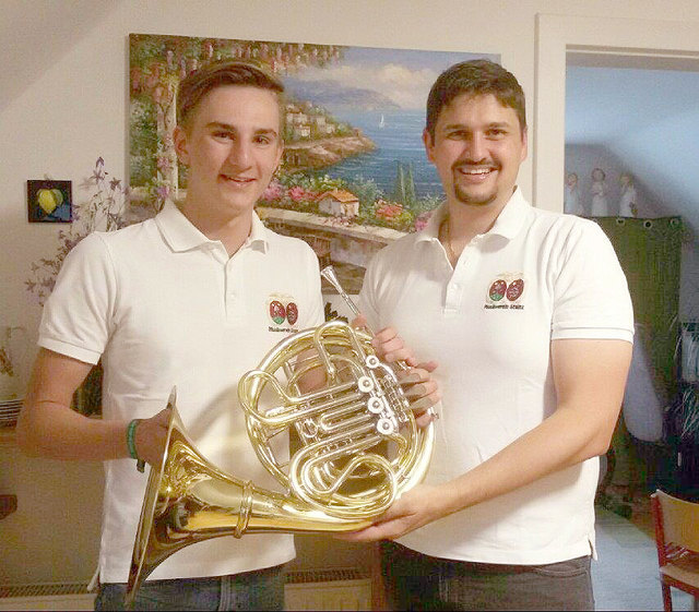 Freude an der Musik: Michael Spari, Peter Wallner (v.l.)