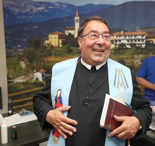 Eröffnung Italienisches Honorarkonsulat in Salzburg
Im Bild Pfarrer Franz Lauterbacher