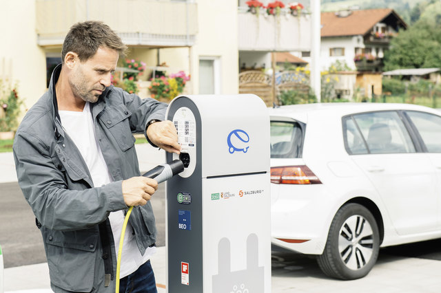 Der Ausbau des Ladenetzes sorgt für emissionsfreie Mobilität in ganz Salzburg.