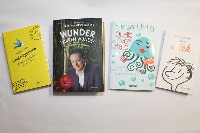 Die richtige Urlaubslektüre für Groß und Klein: Spannende und unterhaltsame Geschichten mit einer Menge Humor. | Foto: Uibner/BRS