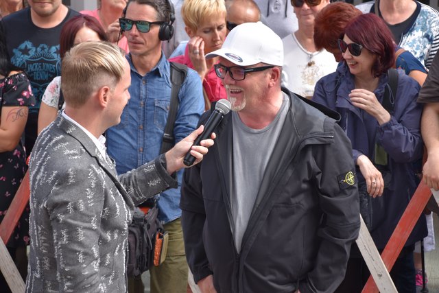 DJ Ötzi im Interview mit Moderator Christian Rosenzopf