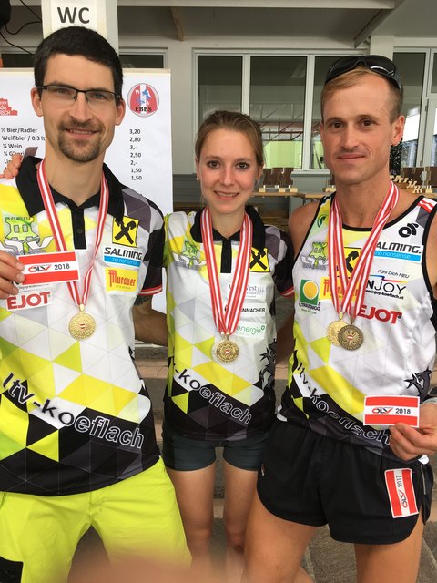 Das erfolgreiche LTV-Trio: Stefan Schriebl, Elisabeth Smolle und Andreas Rois