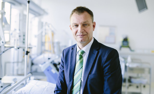 Beim Mini Med-Vortrag am 21. Juni: Univ.-Prof. Peter Schlenke | Foto: Univ.-Klinik Graz