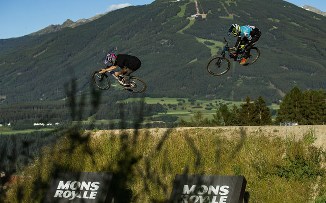 Einzigartige Bike-Action