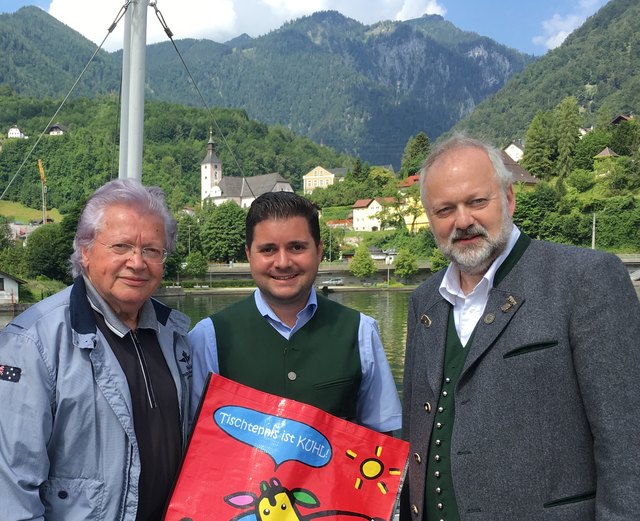 Hans Friedinger, Christoph Schragl und Herbert Riedler. | Foto: SPG muki Ebensee
