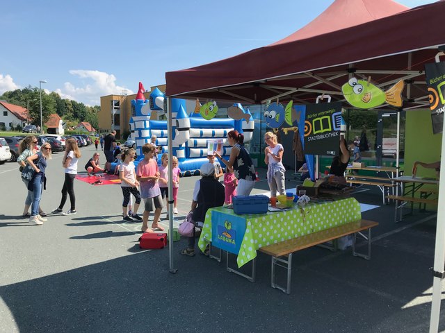 Beim großen Sommerfest gab’s ein tolles Programm für Kinder.