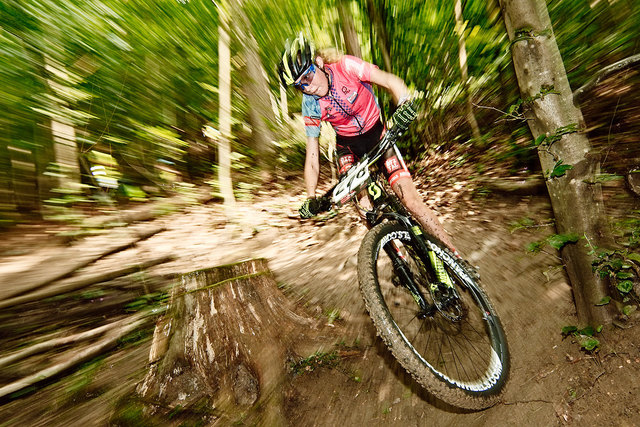 Laura Stigger fand den Weg zum Mountainbike schon in jungen Jahren. Foto: NLST