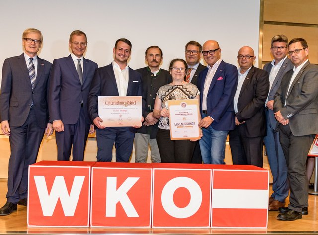 Elisabeth Doppelbauer-Friedl wurde als Unternehmer-Jubilarin ausgezeichnet. | Foto: cityfoto.at