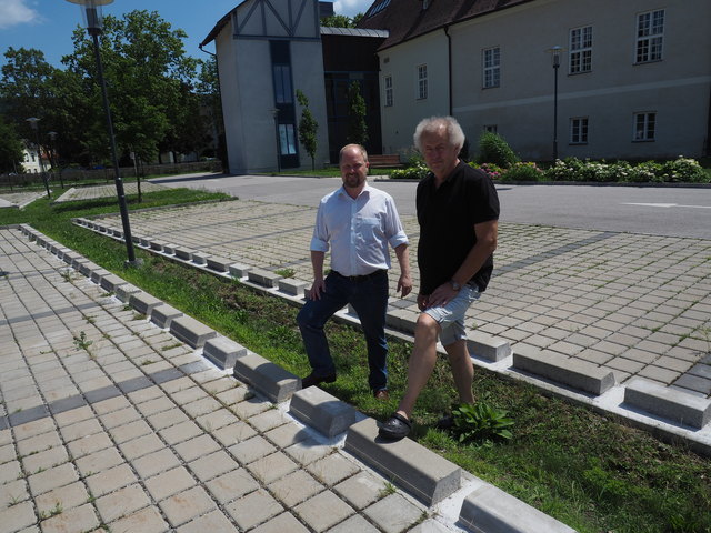 Bgm. Michael Nistl, GGR Wolfgang Nemeth