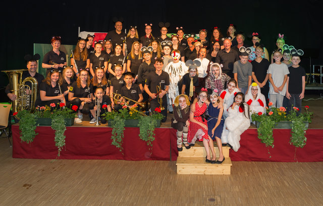 50 Akteure hatten im Musical "Mausical" in Hatzendorf ihren großen Auftritt. | Foto: Johannes Singer