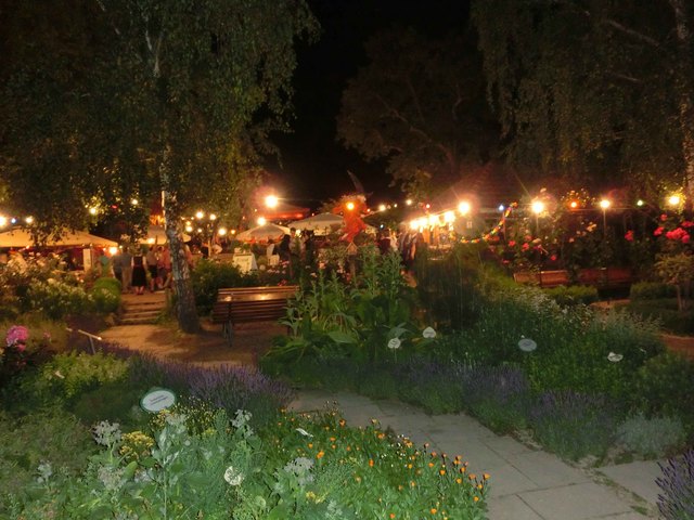 Der Lichterzauber 2018: am Samstag, 30. Juni im Kräutergarten Söchau.