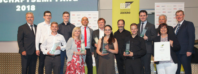 Alle Sieger der diesjährigen Wirtschaftsawards. | Foto: Foto: Mathe