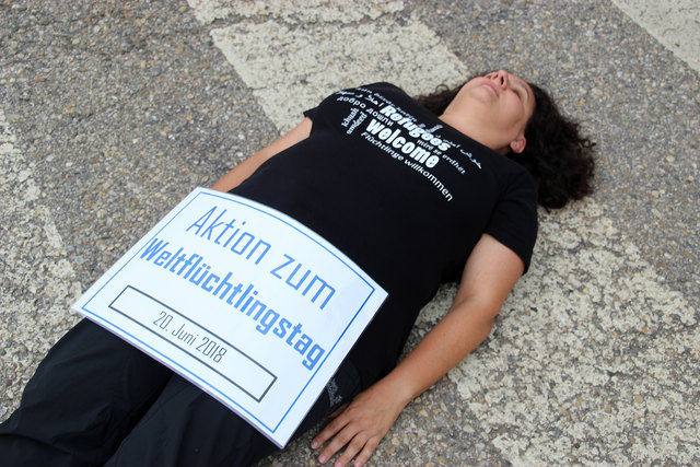 An vorderster Front im Einsatz: Pastoralassistentin Monika Weilguni.