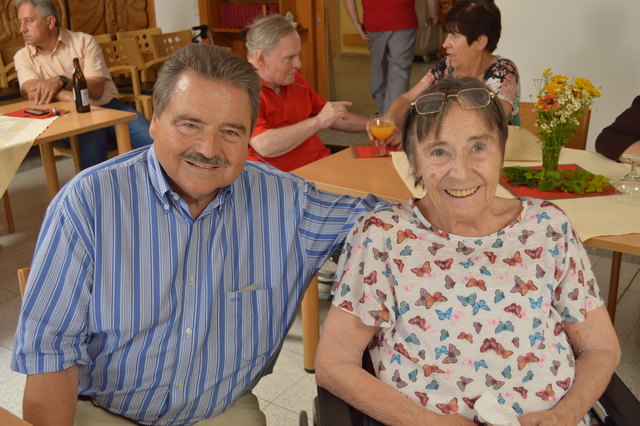Fritz Kaufmann mit seiner Schwester Aloisia Kratky