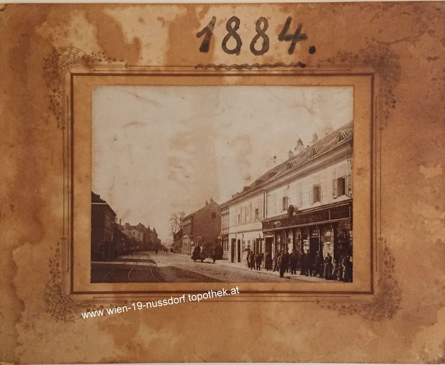 Heiligenstädterstrasse mit Eisenwaren Grobstein & Söhne