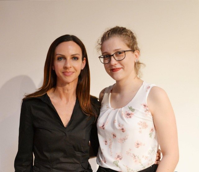 Ursula Innerhofer-Gluderer mit Anja Gödl.