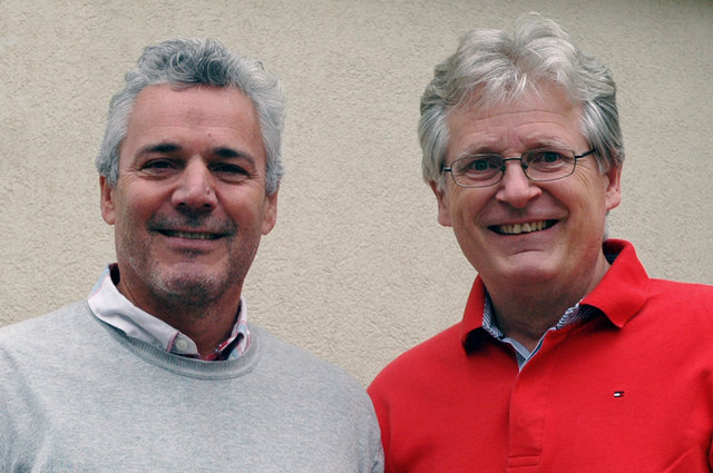 Peter Edelmann und Gerhard Blaboll