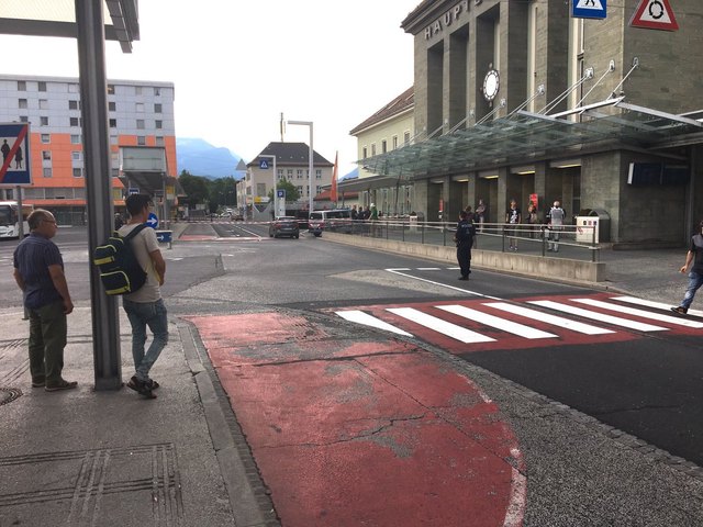 Der Bereich um den Hauptbahnhof wurde großräumig abgesperrt