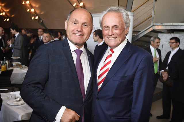 Von links: Nationalratspräsident Wolfgang Sobotka (V), Josef Höchtl