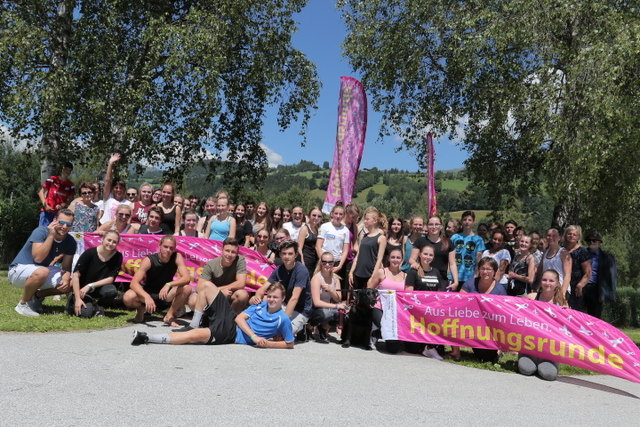 Gruppenbild der teilnehmenden SchülerInnen