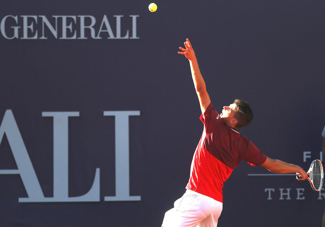 Dominic Thiem schlägt als Nummer eins in Kitzbühel auf. | Foto: GEPA Pictures