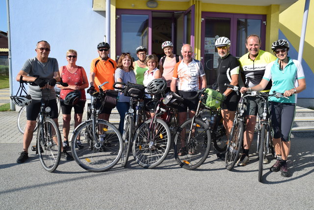 Die Vitiser Radfahrer freuen sich schon auf die Challenge. Treffpunkt ist immer mittwochs um 18 Uhr im Schulhof und jeder kann mitfahren.