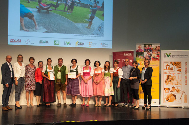 Der Kindergarten Mariapfarr, darf sich nun ebenfalls als "Gesunder Kindergarten" bezeichnen. | Foto: AVOS/Manuel Bukovics