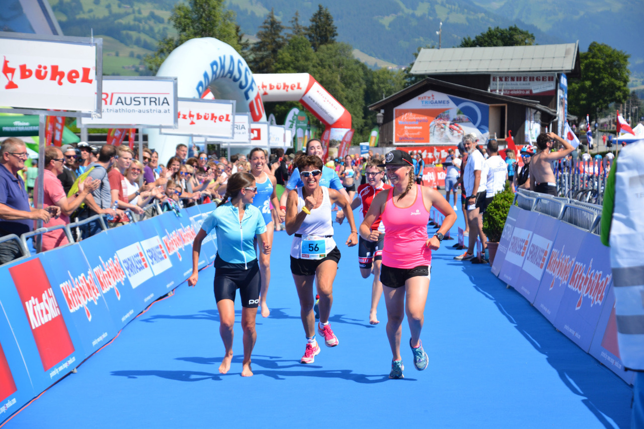 Ein voller TriathlonErfolg Kitzbühel
