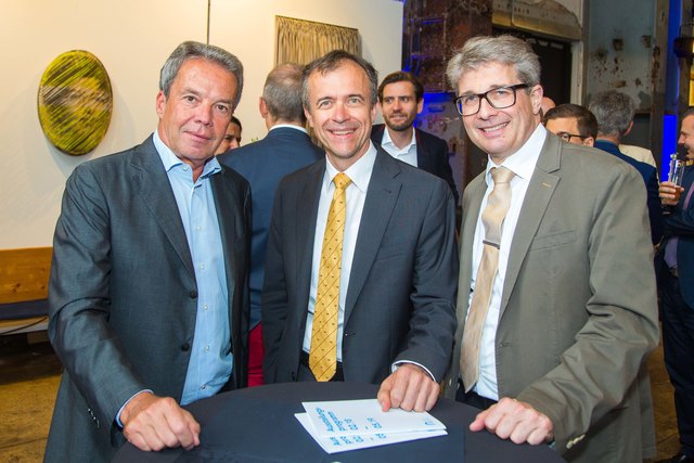 Johannes Pira, Claus Spruzina und Wolfgang Kleibel. | Foto: Notariatskammer Salzburg / Wildbild