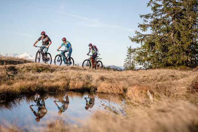 Der Stoneman Taurista führt Bikefans über einen beeindruckenden Rundkurs duch die Pongauer Bergwelt. | Foto: Stoneman Taurista / Dennis Stratmann